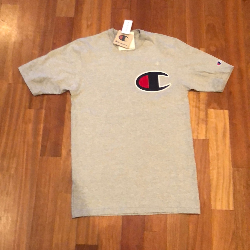 Grey unisex Champion T-shirt (NEW)